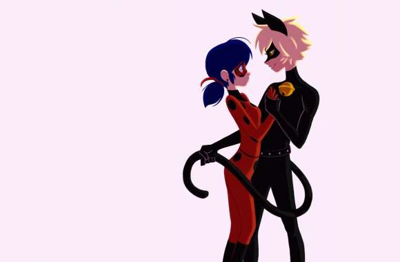 Cat Noir & Ladybug