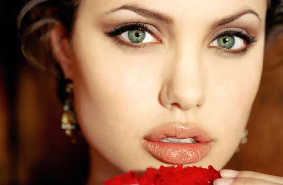 Celebrity Elegance Angelina Jolie wallpapers hd quality