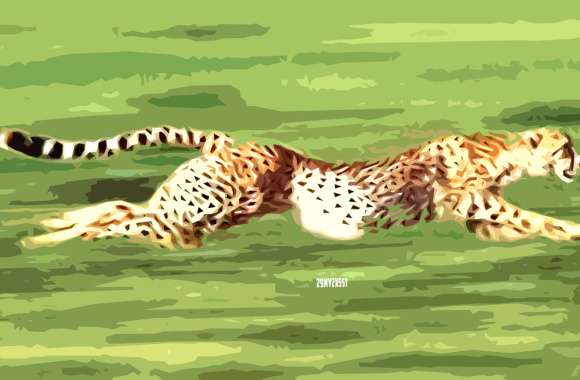 Cheetah Hunting wallpapers hd quality