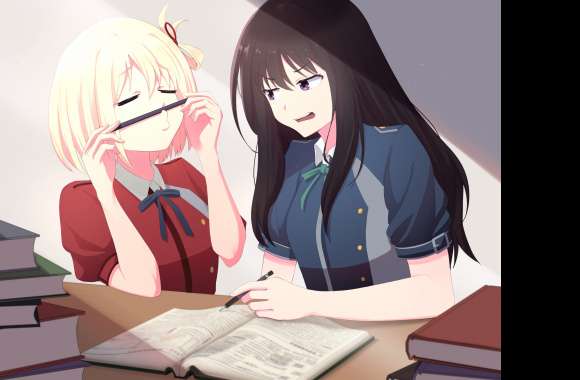 Chisato Nishikigi Takina Inoue Anime Lycoris Recoil