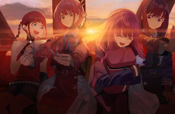 Chise Asukagawa Yume Minami Takina Inoue Chisato Nishikigi Anime Crossover