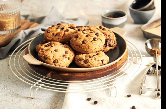 Chocolate Chip Cookie Food Cookie