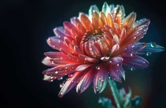 Chrysanthemum Digital flower