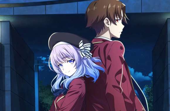 Classroom of the Elite Characters Kiyotaka Ayanokoji and Arisu Sakayanagi