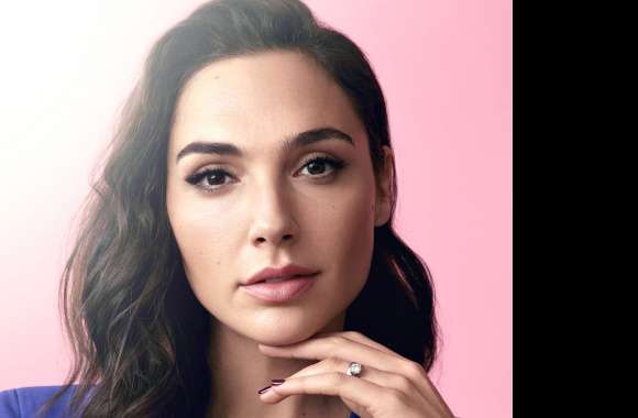 Close-up Face Brunette Brown Eyes Actress Celebrity Gal Gadot