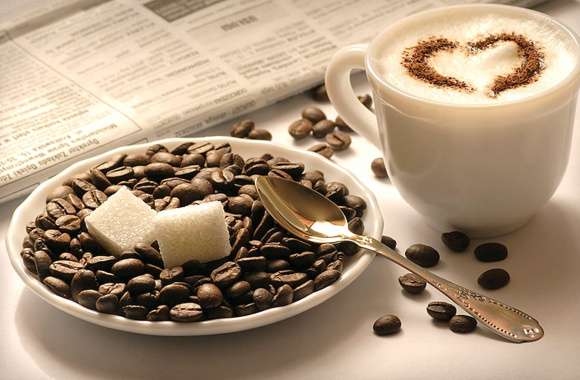 Coffee & Beans Delight wallpapers hd quality