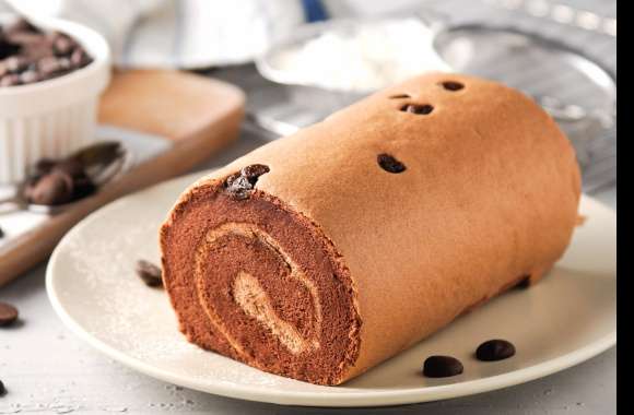 Coffee Beans Pastry Cake Food Dessert