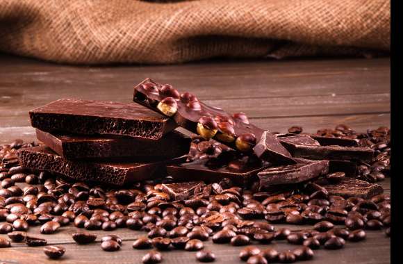 Coffee Beans Still Life Sweets Food Chocolate wallpapers hd quality