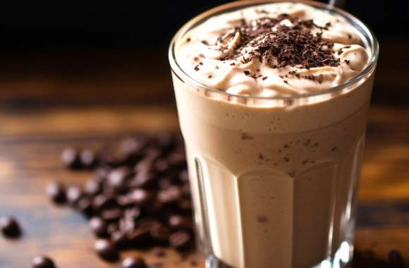 Coffee Milkshake - Creamy Delight wallpapers hd quality