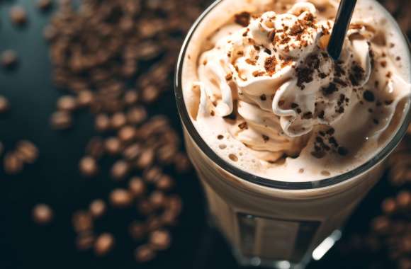 Coffee Milkshake - Indulgent Beverage Bliss