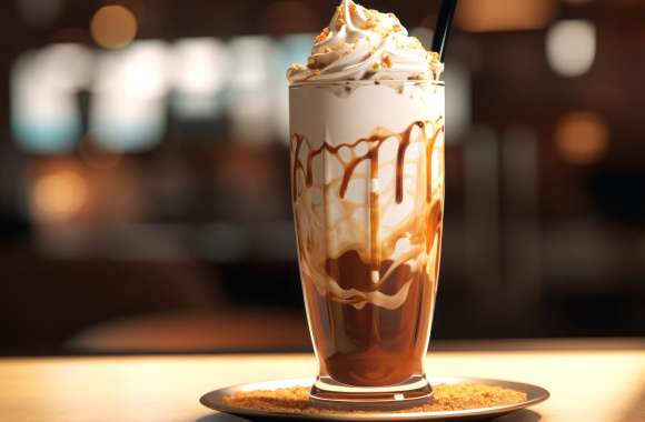 Coffee Milkshake Delight