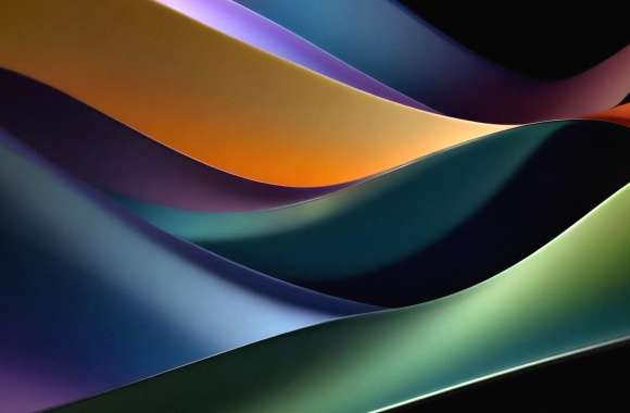 Colorful abstract Waves