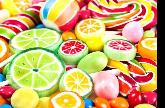 Colorful Candy Delight A of Sweet Treats