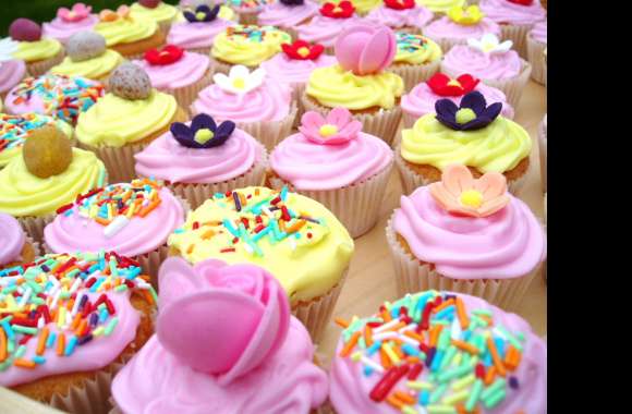 Colorful Cupcake Delight