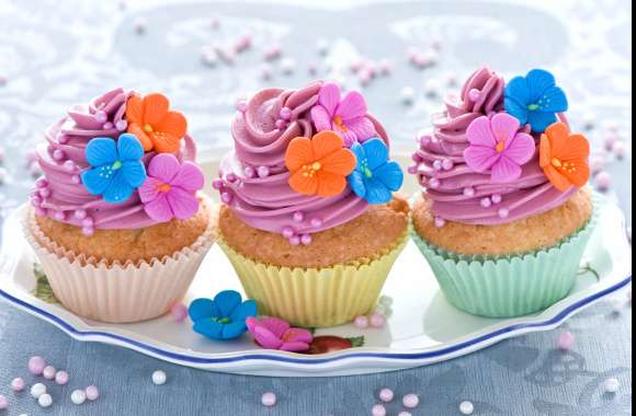 Colorful Cupcake Delight -