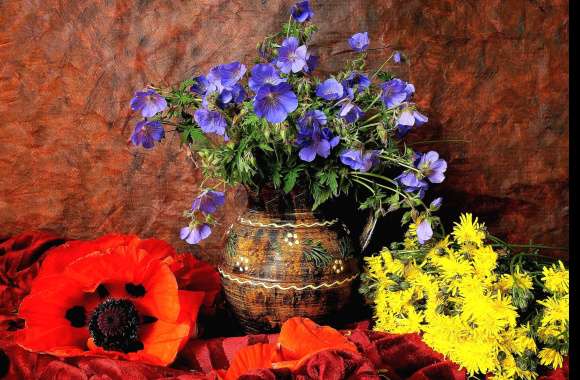 Colorful Floral Still Life