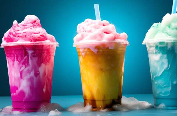 Colorful Frozen Slushies wallpapers hd quality