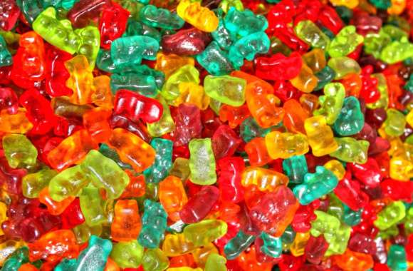 Colorful Gummy Bear wallpapers hd quality