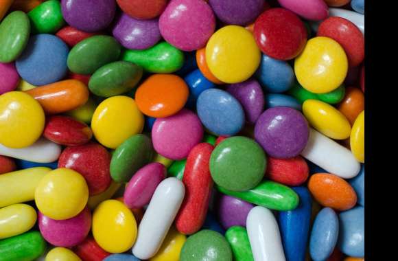 Colorful Smarties Sweets Colors Food Candy