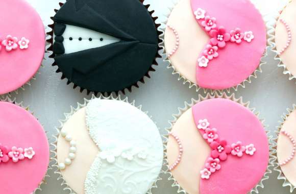 Colorful Wedding Cupcakes A Sweet Delight
