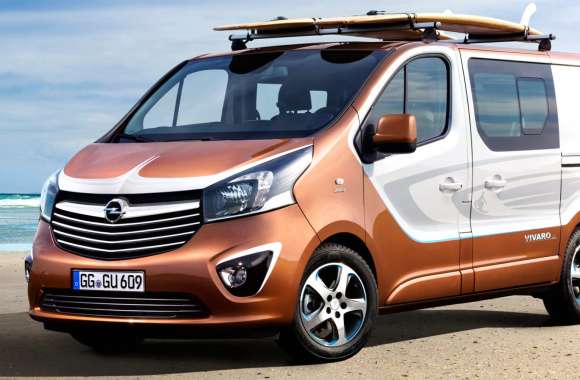 Concept Car Vehicle Opel Vivaro Surf