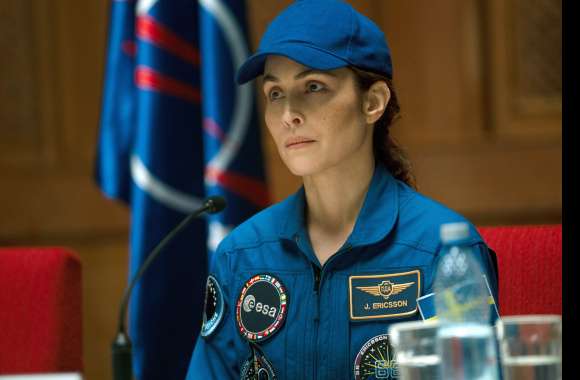Constellation 2024 TV Series - Noomi Rapace in Space-Themed Show Wallpaper