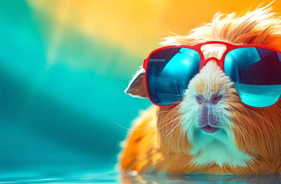 Cool Sunglasses Guinea Pig