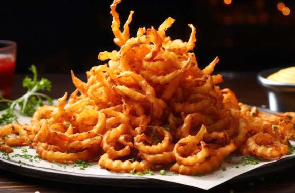 Crispy Curly Fries