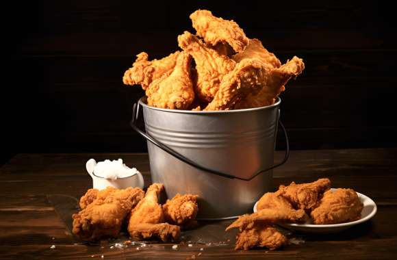 Crispy Fried Chicken Bucket