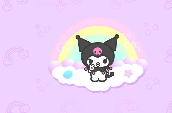 Cute Kuromi Wallpaper - Onegai My Melody HD Desktop Background