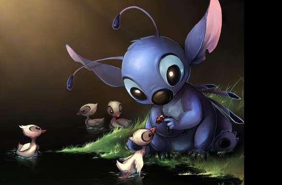 Cute Stitch from Lilo & Stitch