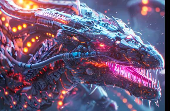 Cybernetic dragon 1 wallpapers hd quality