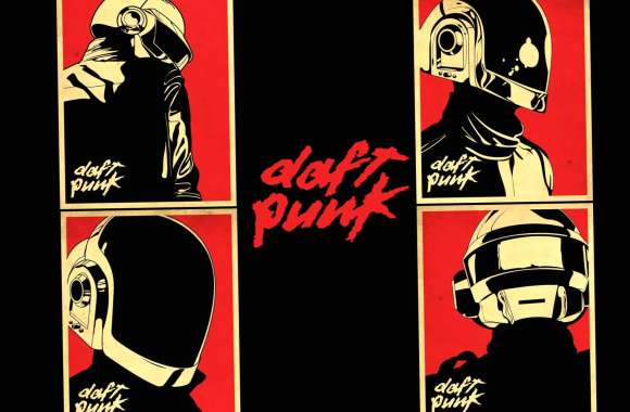 Daft Punk Iconic Electronic Music Imagery