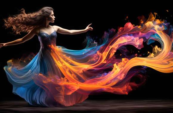 Dancing Flames Dress wallpapers hd quality