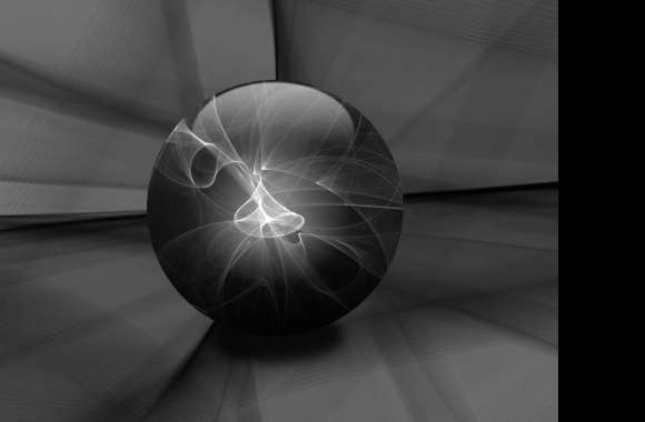 Dark Abstract Ball -