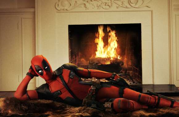 Deadpool Fireplace