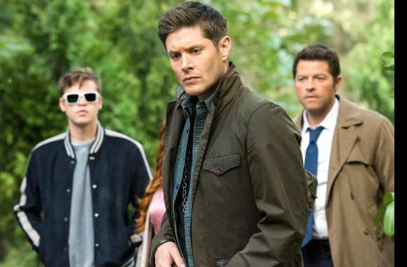 Dean Winchester Castiel (Supernatural) Misha Collins Jensen Ackles TV Show Supernatural