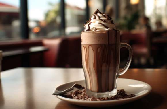 Decadent Chocolate Milkshake