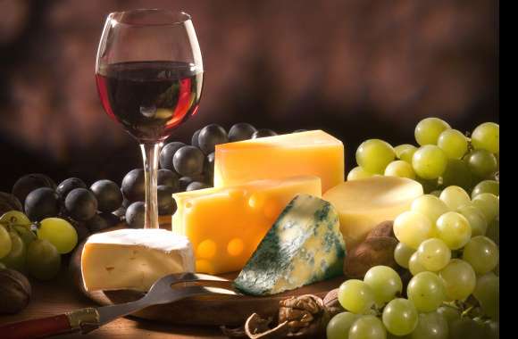 Delectable Cheese & Wine Scene -