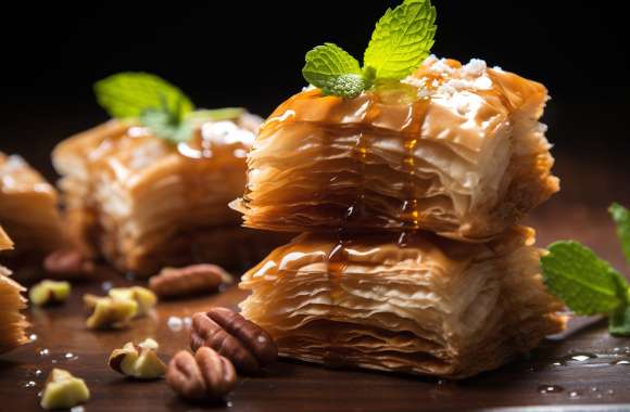 Delicious Baklava wallpapers hd quality