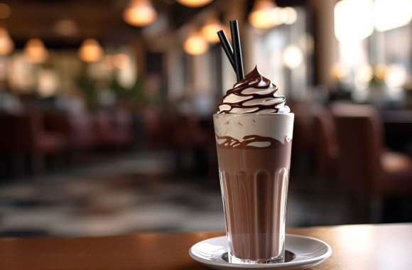 Delicious Chocolate Milkshake