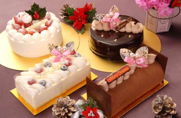 Delicious Christmas Cakes -