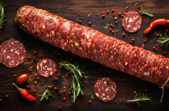 Delicious Gourmet Salami for Foodies