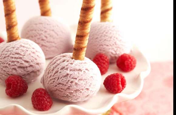 Delicious Ice Cream Treats A High-Definition Delight