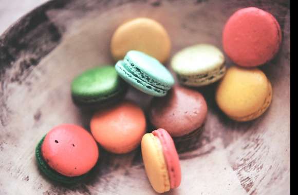 Delicious Macarons A Colorful Dessert