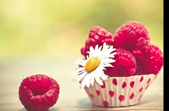 Delicious Raspberries A Stunning