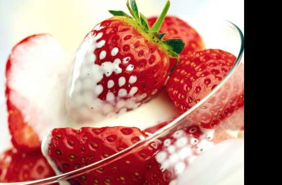 Delicious Strawberries A Stunning