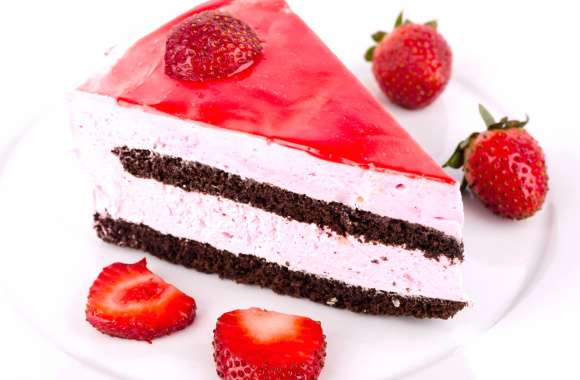 Delicious Strawberry Cake - for Dessert Lovers