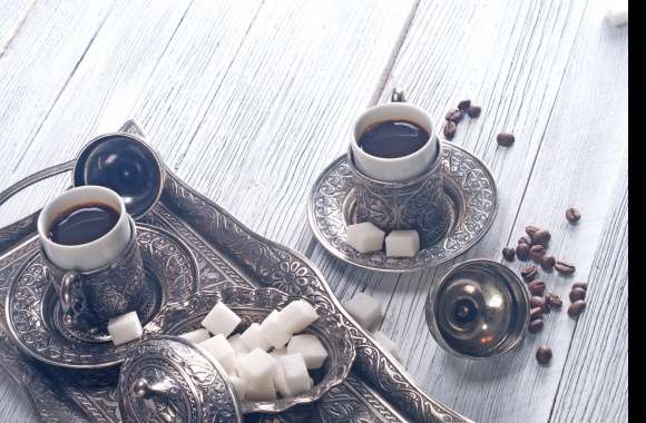 Delightful Coffee with Sugar -