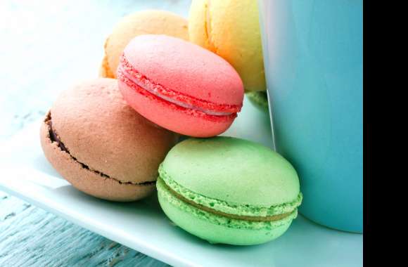 Dessert Food Macaron